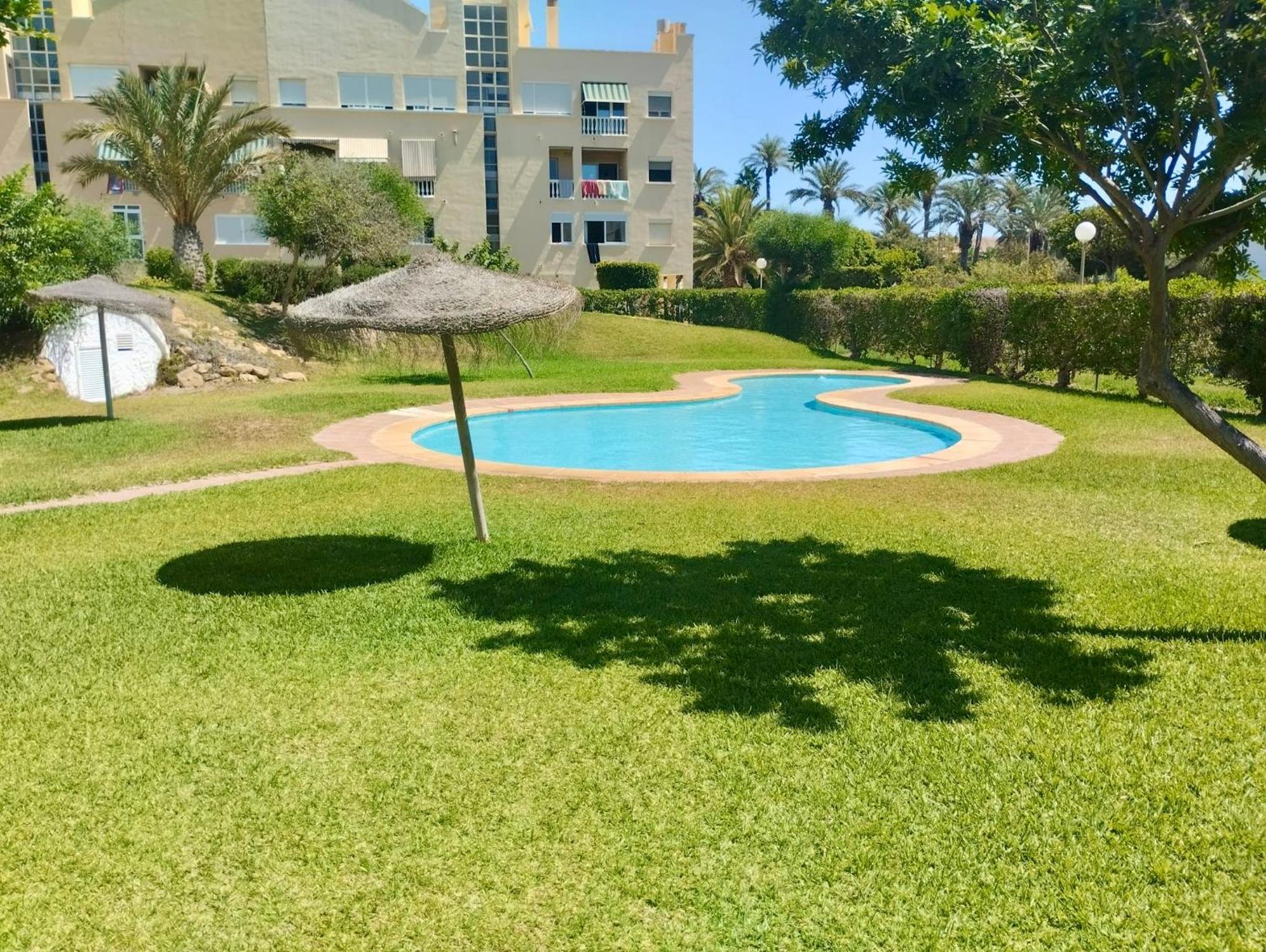 Primera Linea De Playa De Martina Almerimar Bagian luar foto
